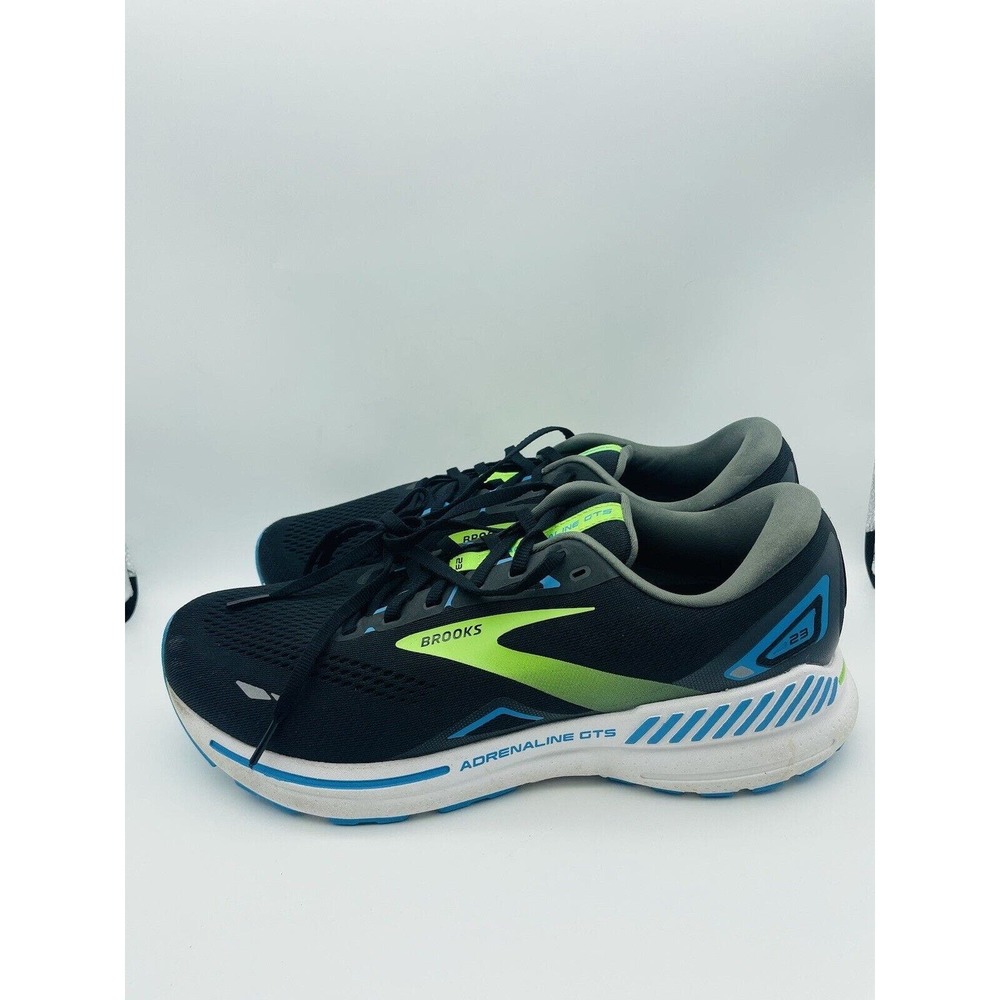 Brooks Adrenaline GTS 23 Men’s Size 11 Wide Black Running Shoes 110391 2E 006